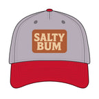 Salty Bum Leather Patch Baseball Cap