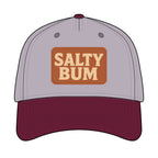 Salty Bum Leather Patch Baseball Cap