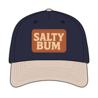 Salty Bum Leather Patch Baseball Cap