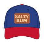 Salty Bum Leather Patch Baseball Cap