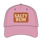 Salty Bum Leather Patch Baseball Cap