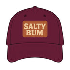 Salty Bum Leather Patch Baseball Cap