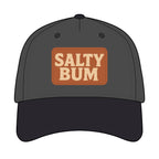 Salty Bum Leather Patch Baseball Cap