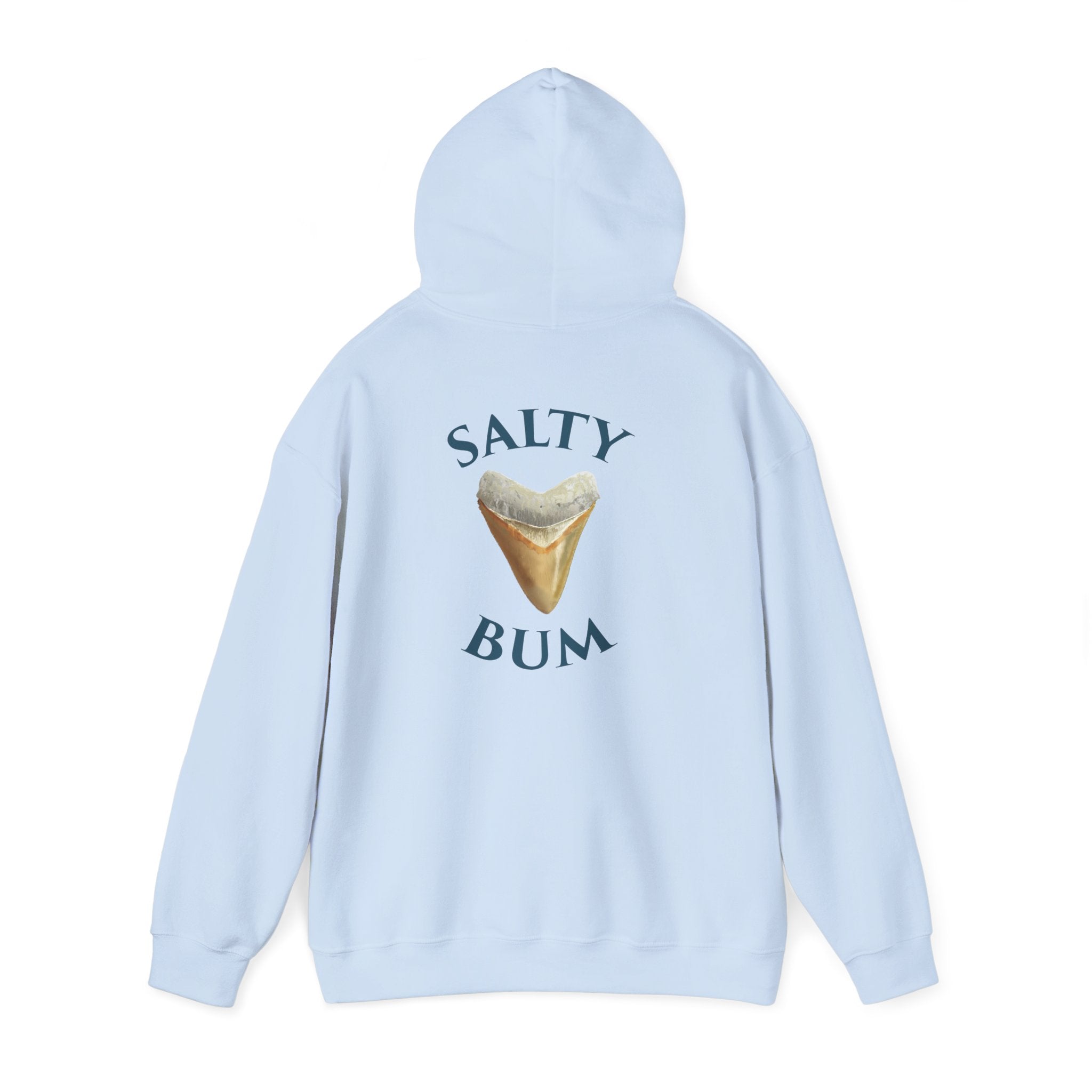 Megalodon Shark Tooth Salty Bum Hoodie