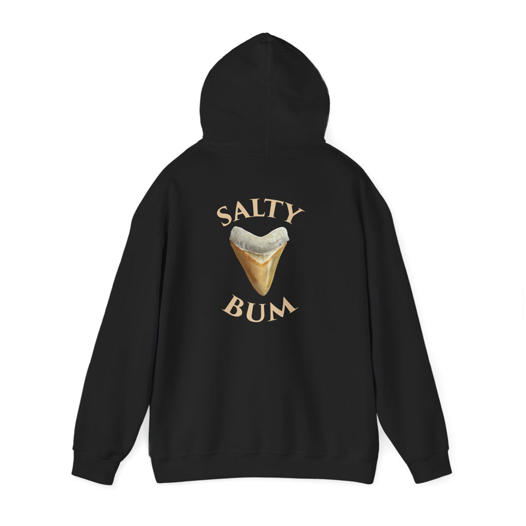 Megalodon Shark Tooth Salty Bum Hoodie