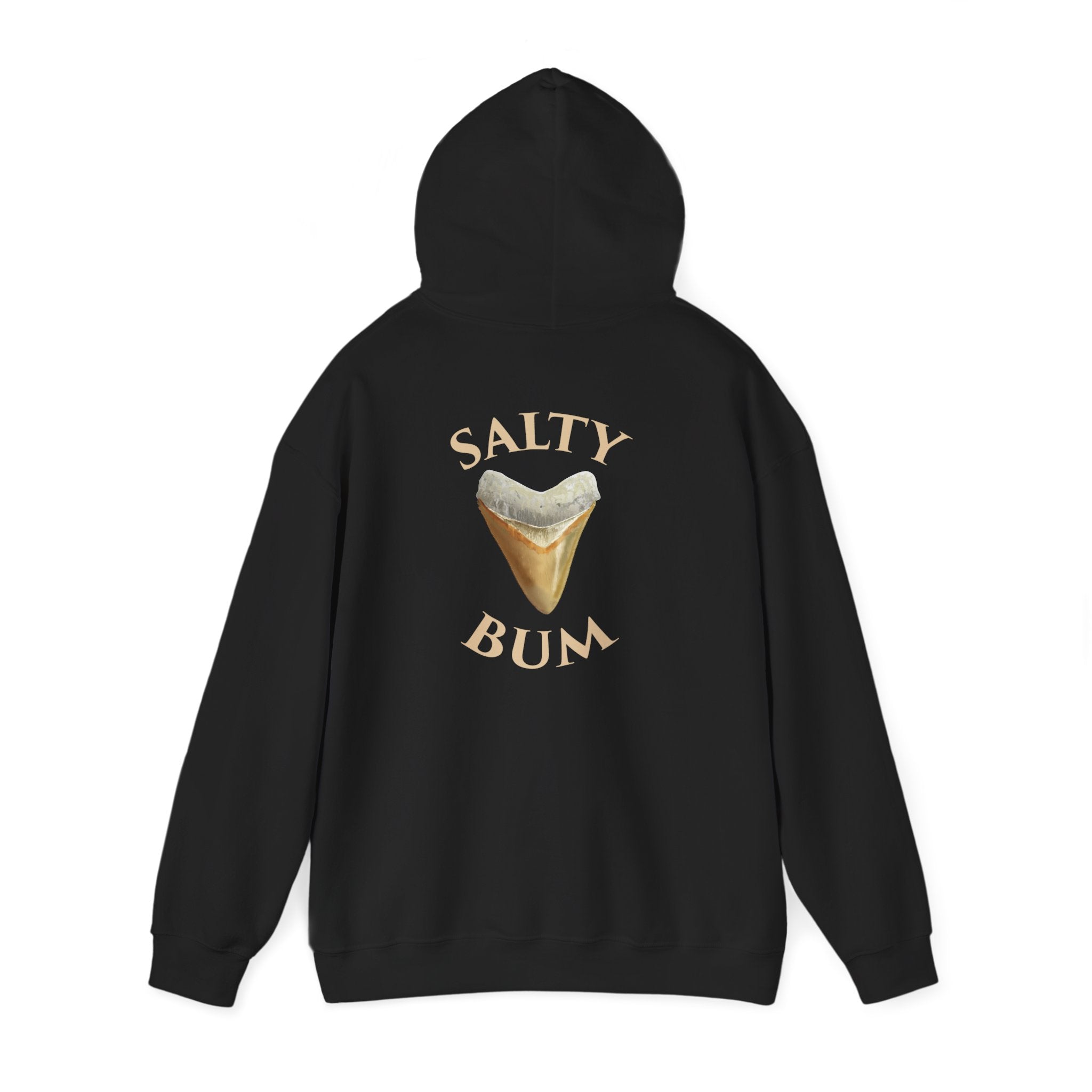 Megalodon Shark Tooth Salty Bum Hoodie