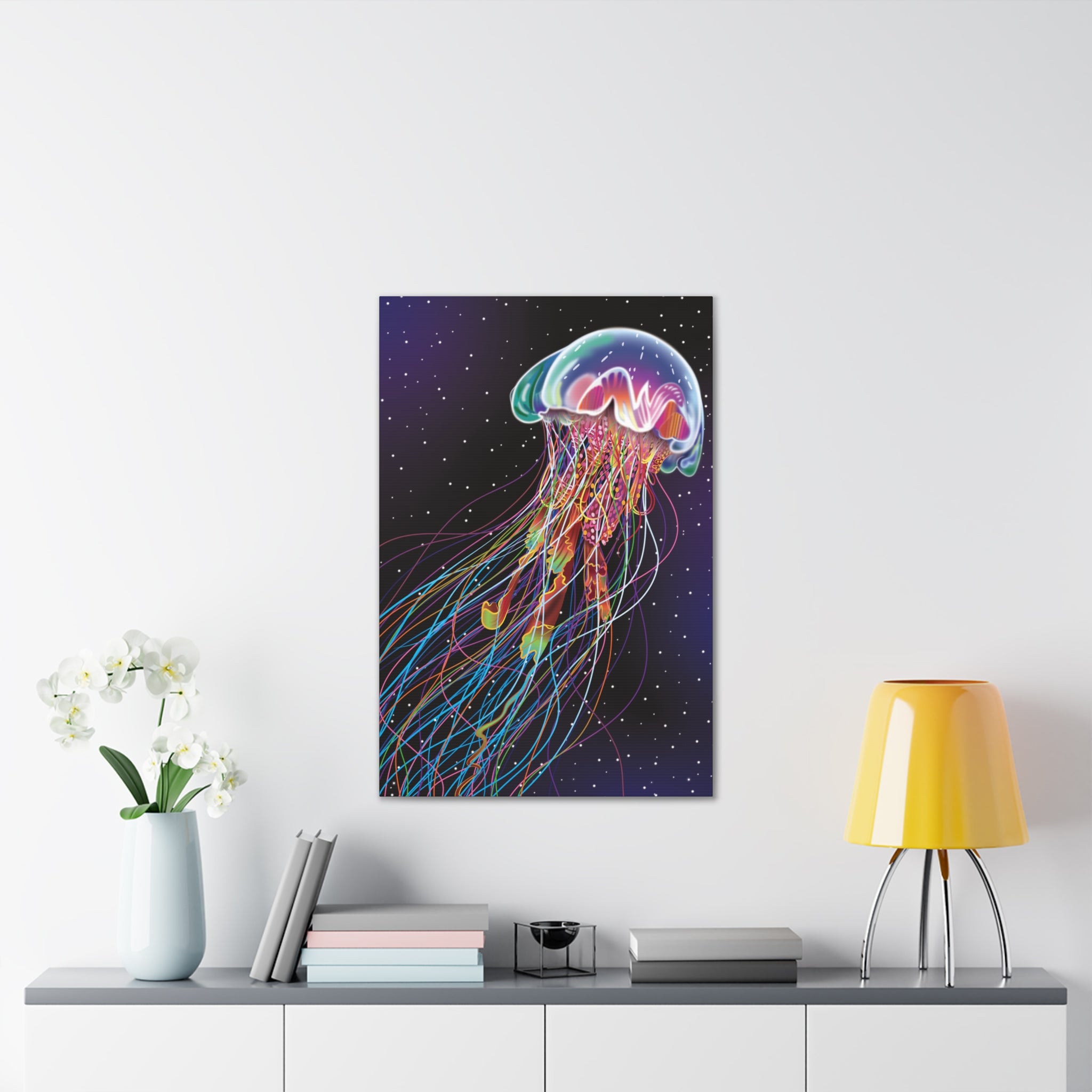 Jellyfish Nebula Canvas Print