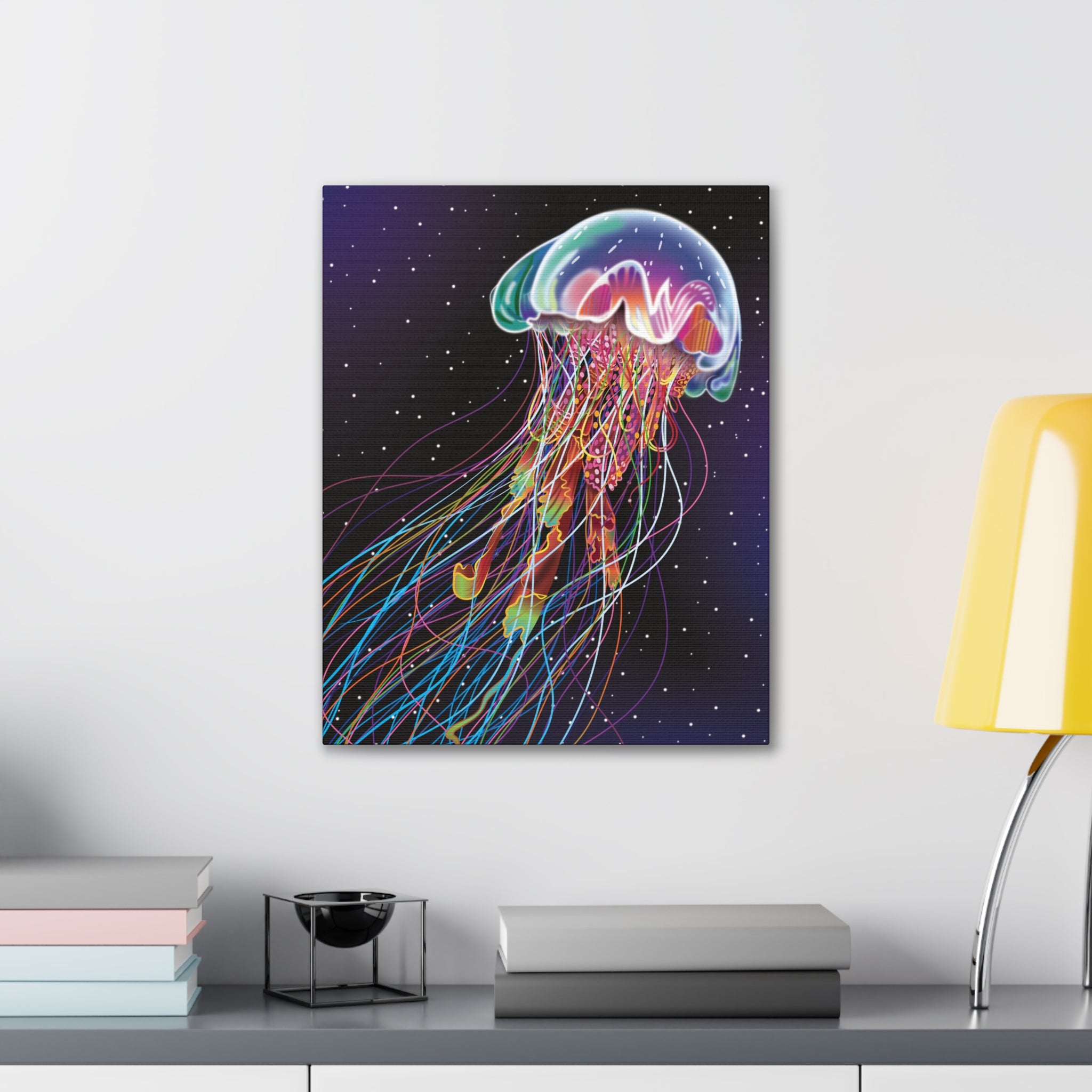 Jellyfish Nebula Canvas Print