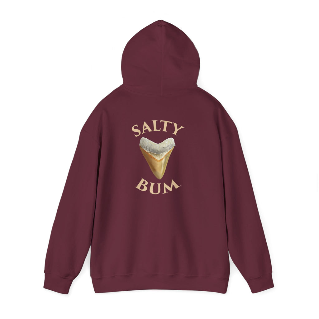 Megalodon Shark Tooth Salty Bum Hoodie