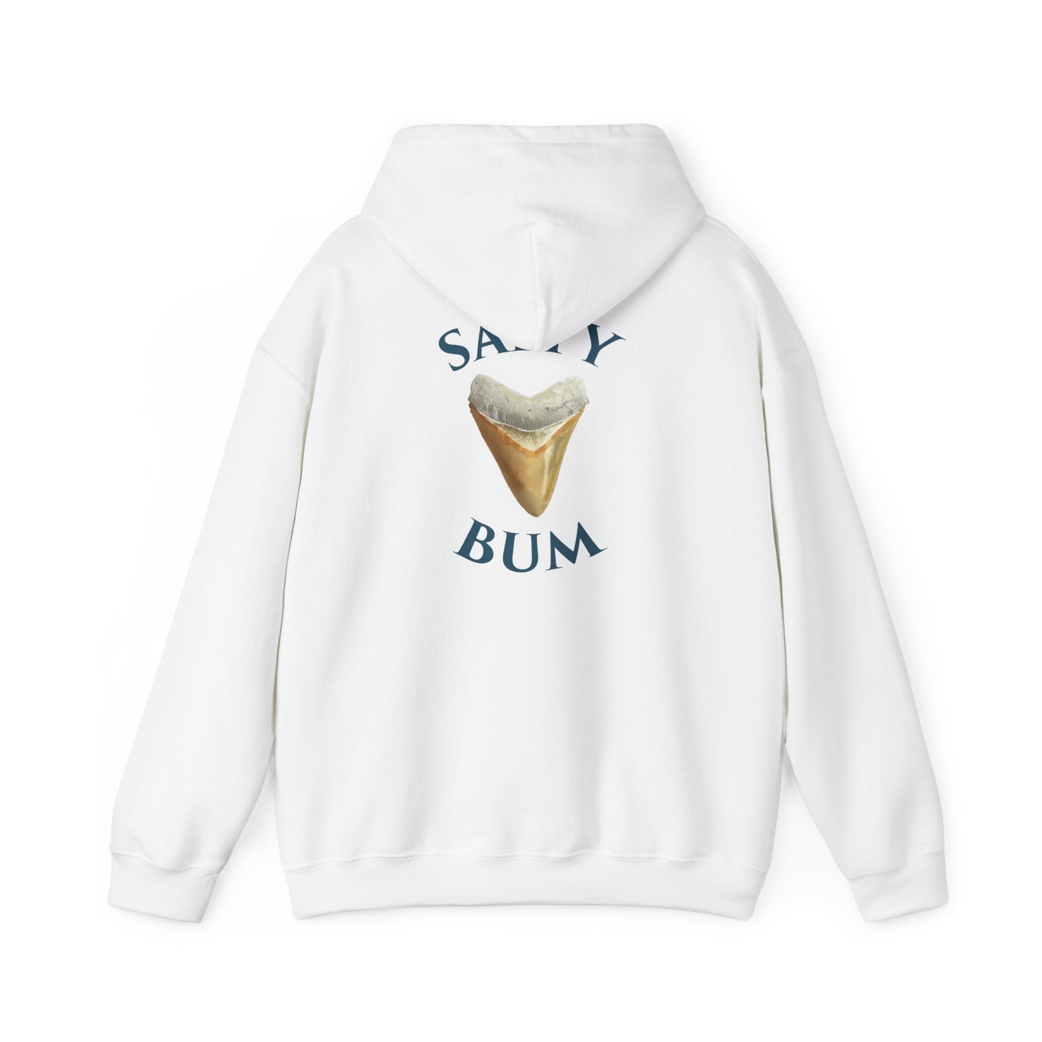 Megalodon Shark Tooth Salty Bum Hoodie