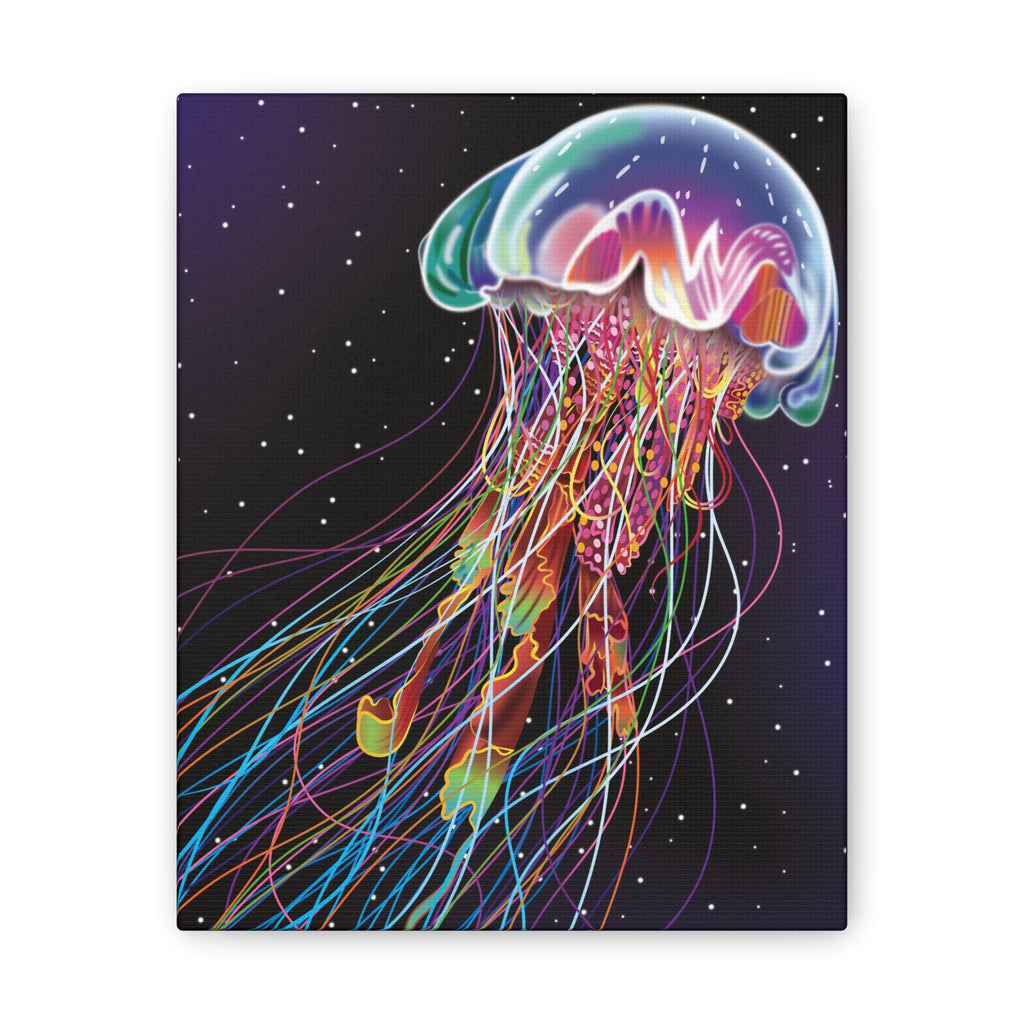Jellyfish Nebula Canvas Print