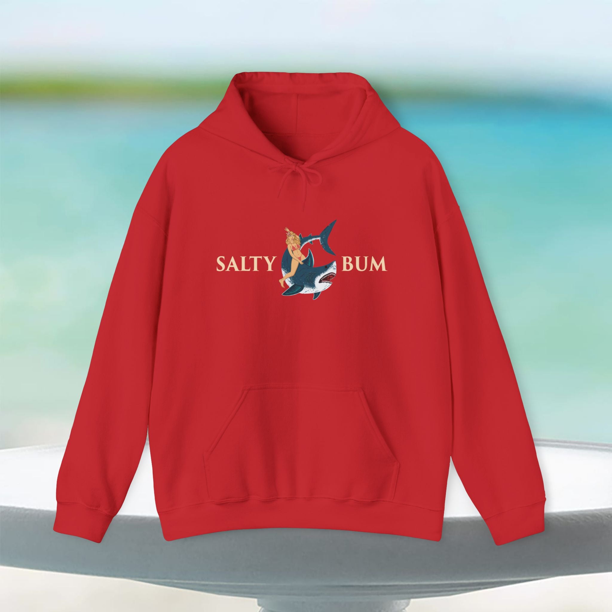 Shark Rider: Bikini Babe Edition Hoodie