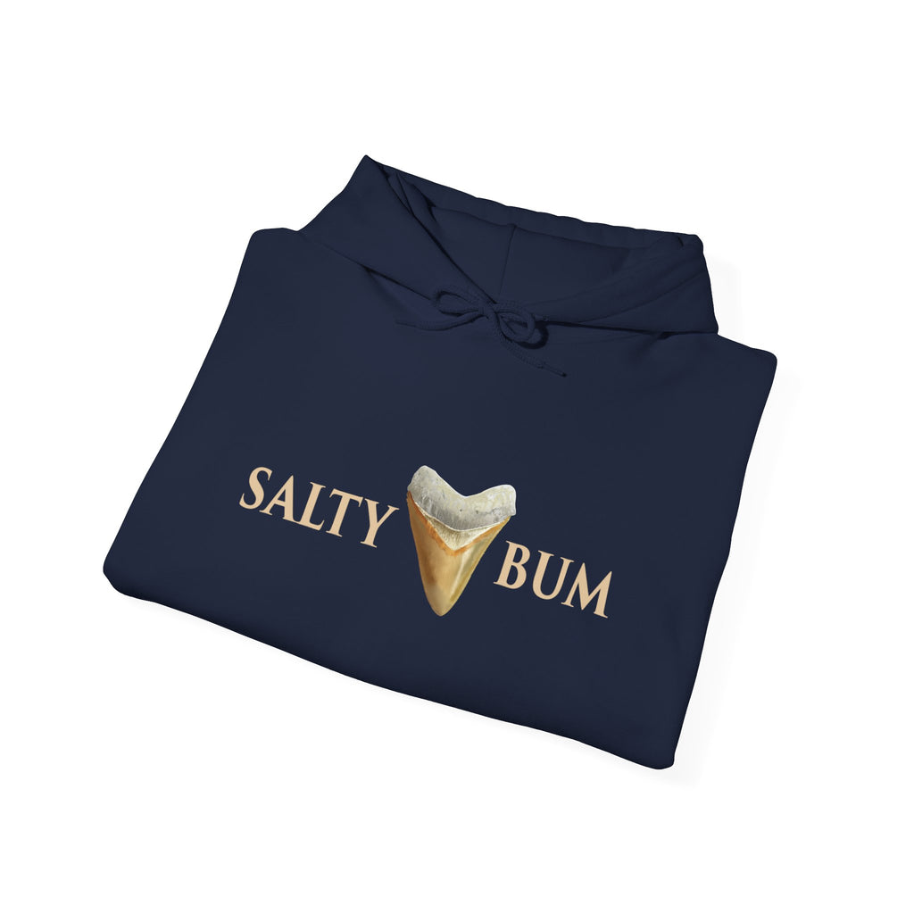 Megalodon Shark Tooth Salty Bum Hoodie