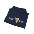 Megalodon Shark Tooth Salty Bum Hoodie