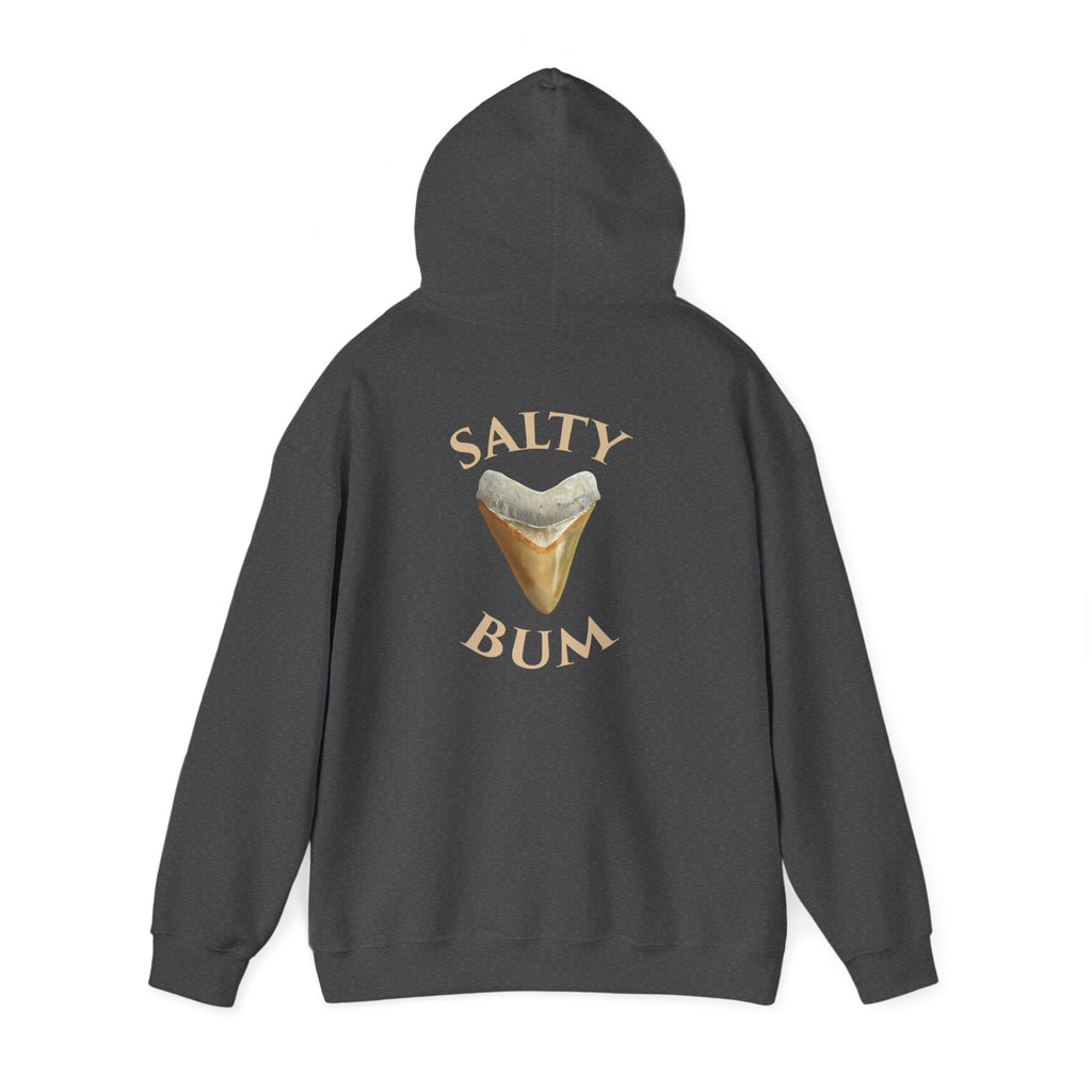 Megalodon Shark Tooth Salty Bum Hoodie