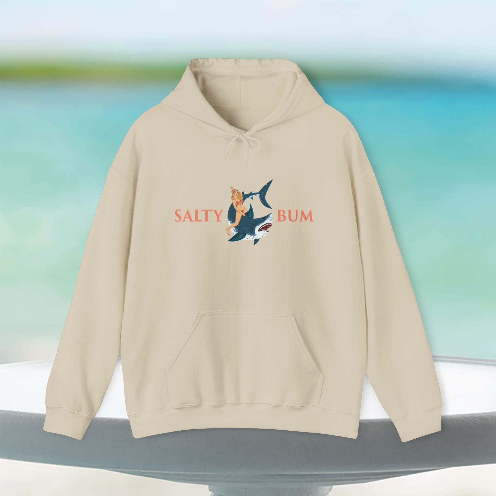 Shark Rider: Bikini Babe Edition Hoodie