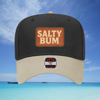 Salty Bum Leather Patch Baseball Cap