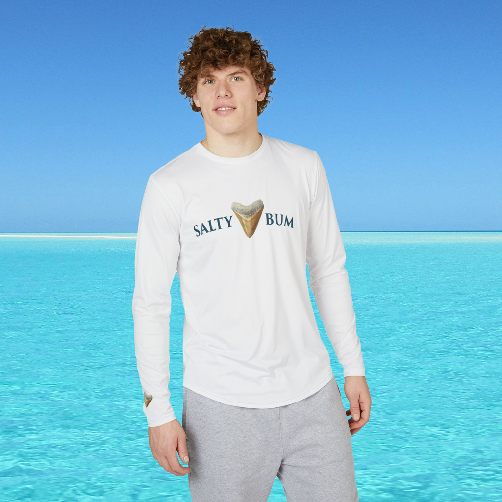 White long sleeve meg tooth front