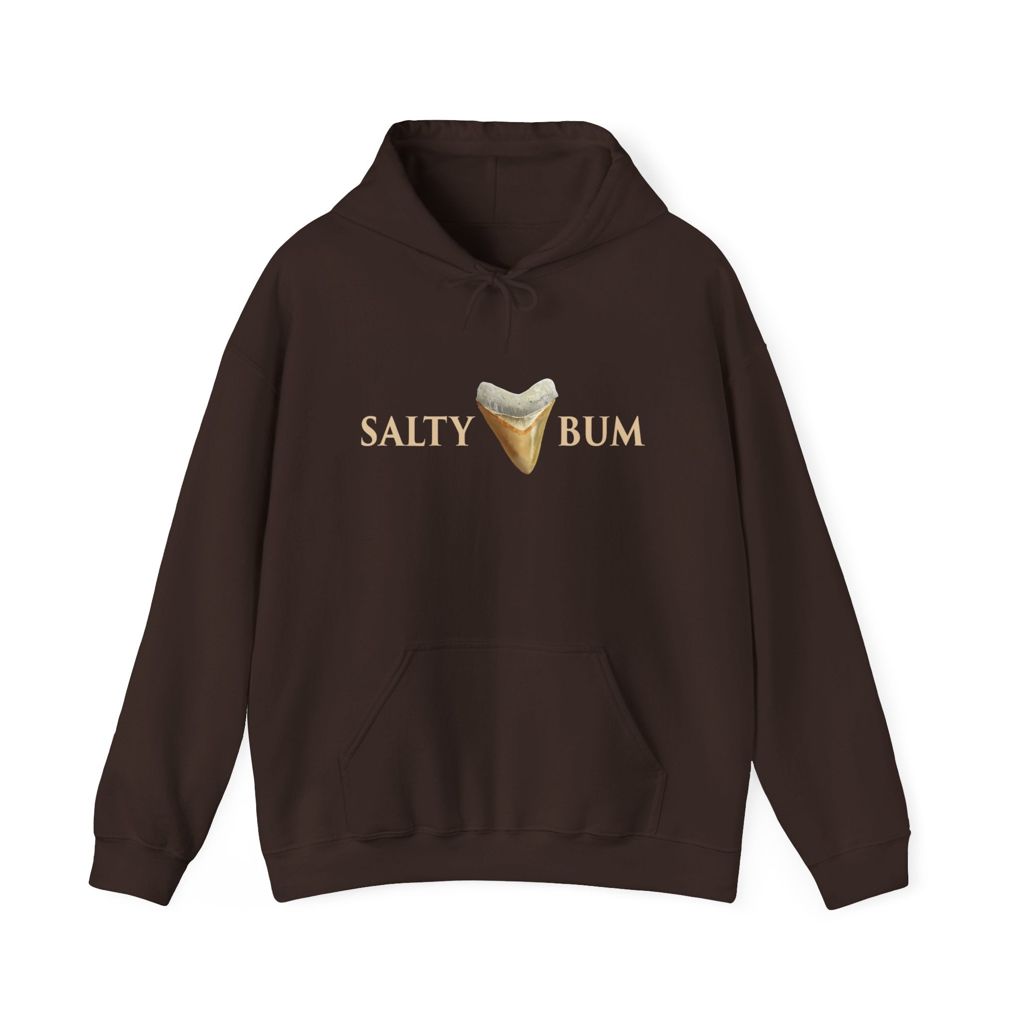 Megalodon Shark Tooth Salty Bum Hoodie