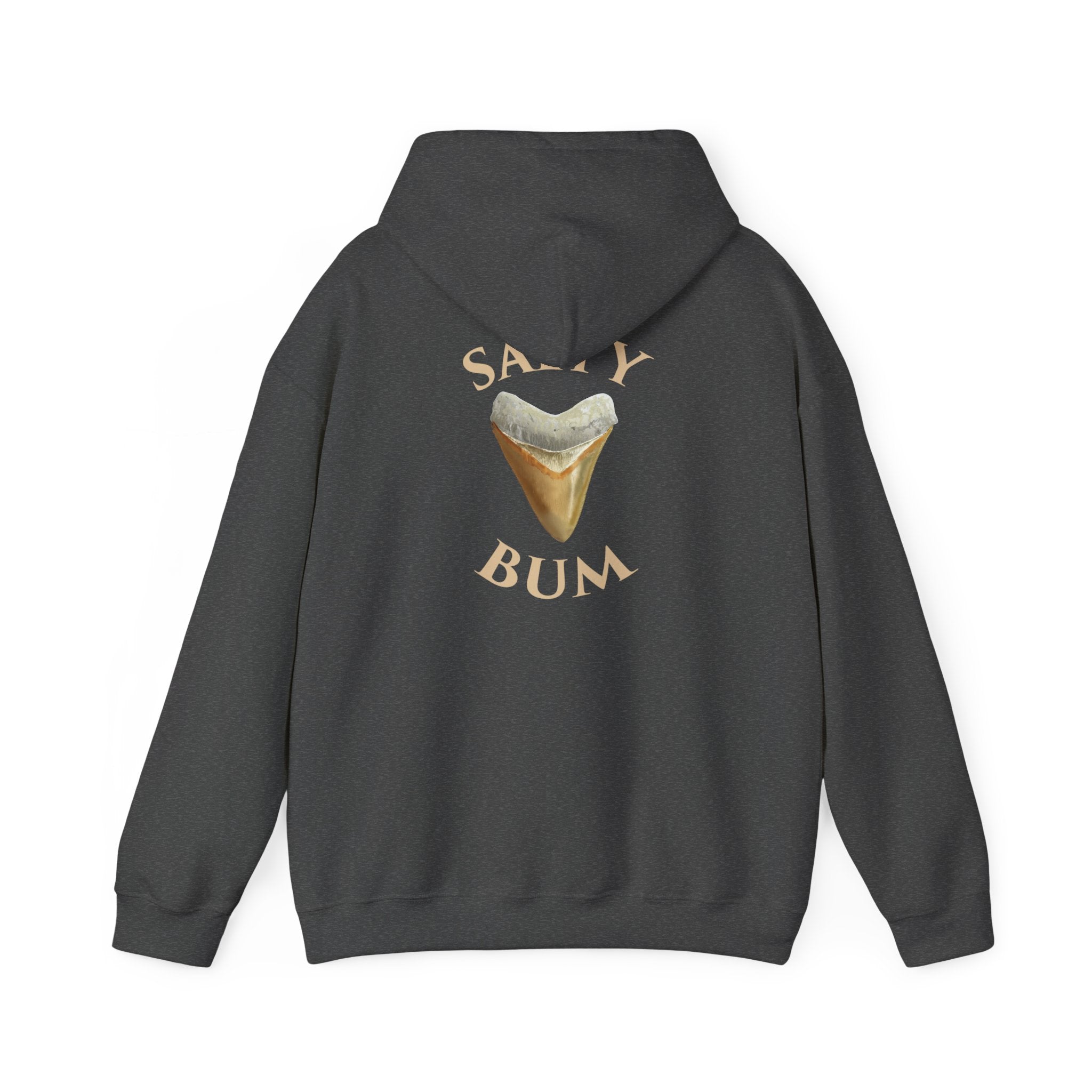 Megalodon Shark Tooth Salty Bum Hoodie