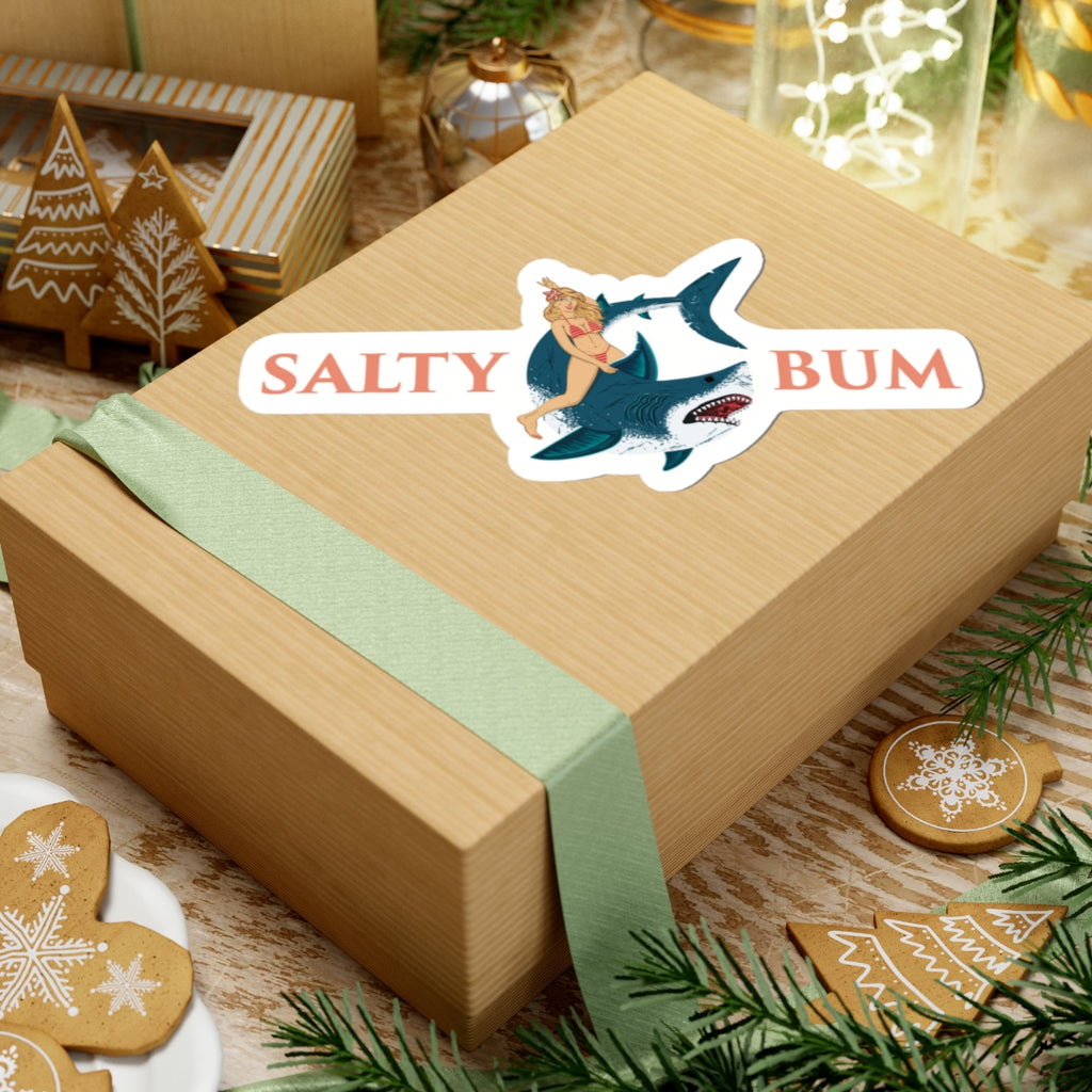 Shark Rider: Bikini Babe Edition Wide Sticker