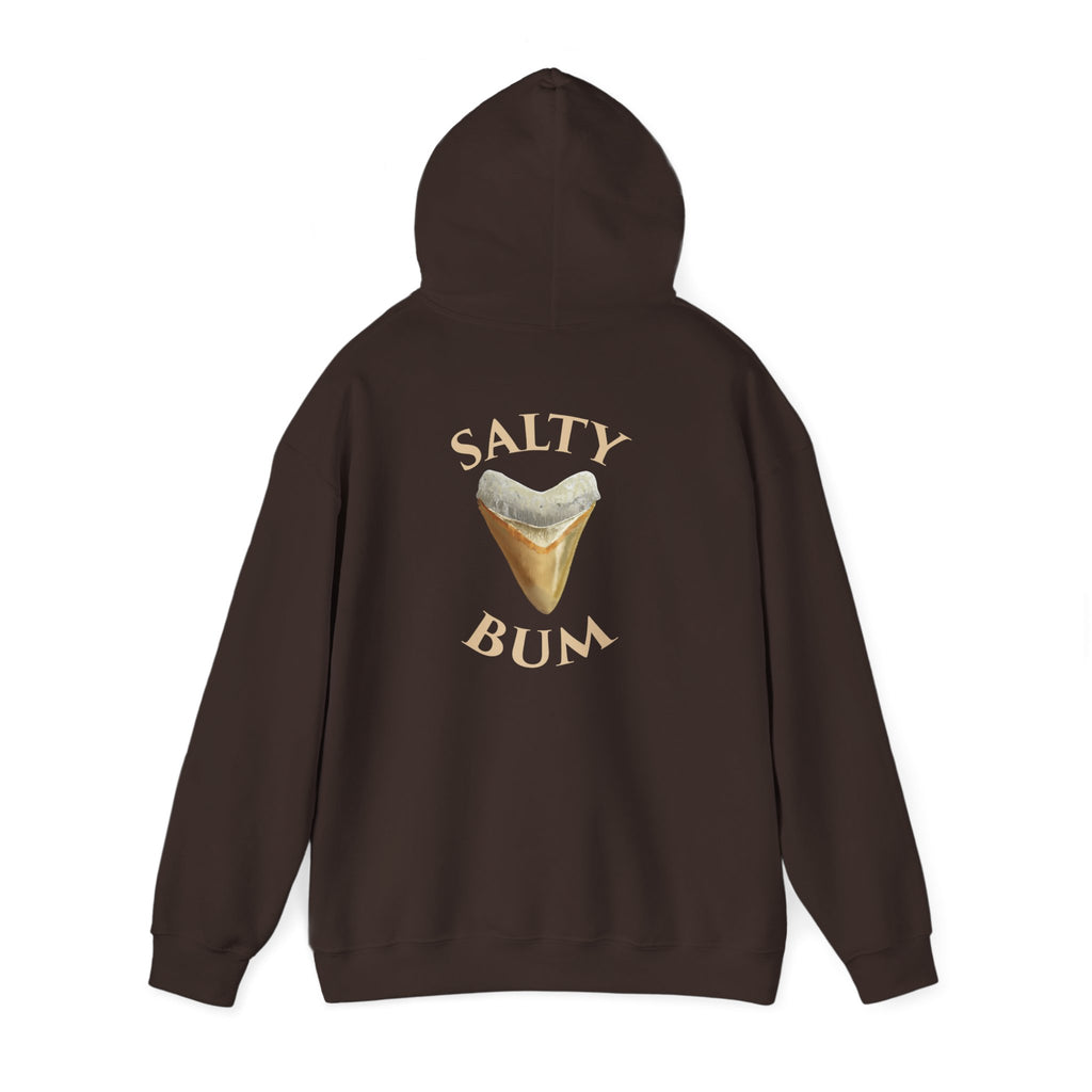 Megalodon Shark Tooth Salty Bum Hoodie