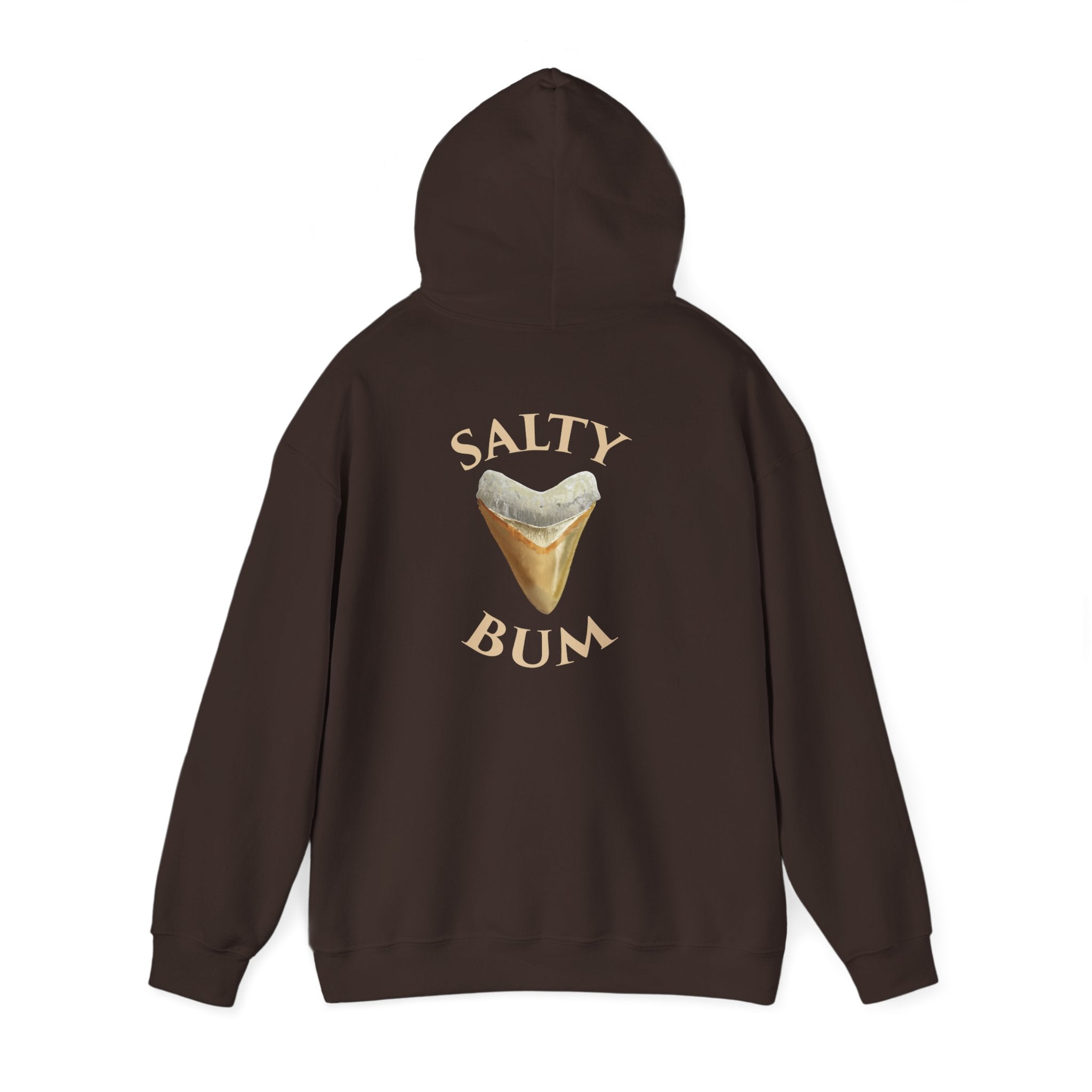 Megalodon Shark Tooth Salty Bum Hoodie