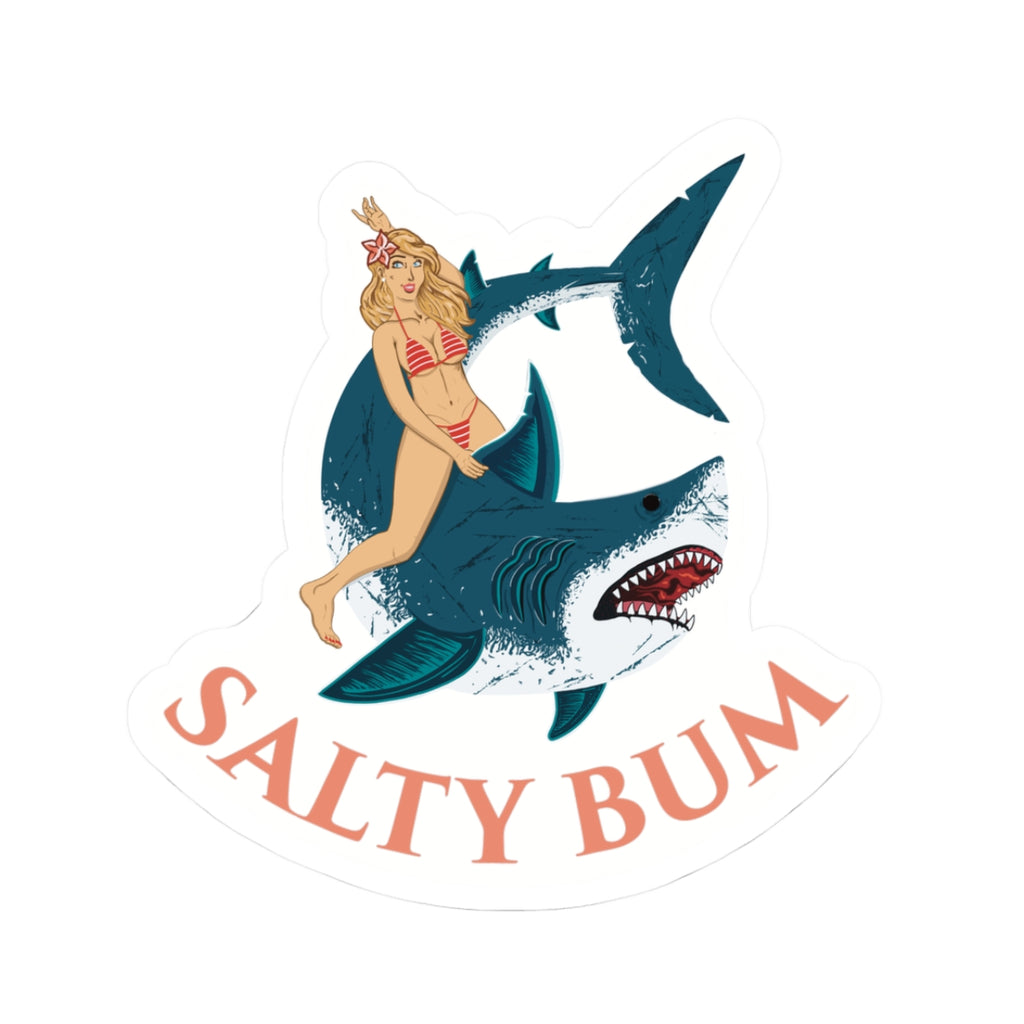 Shark Rider: Bikini Babe Edition Sticker