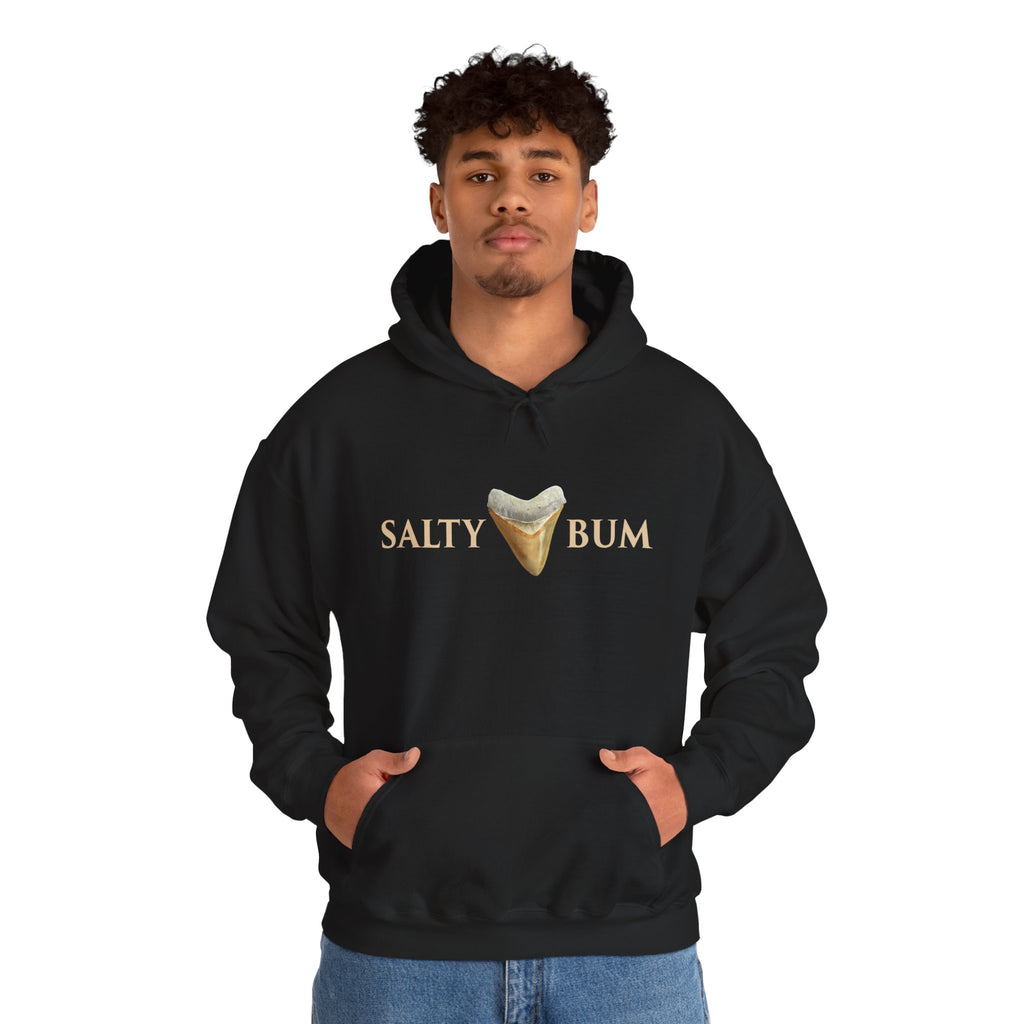 Megalodon Shark Tooth Salty Bum Hoodie