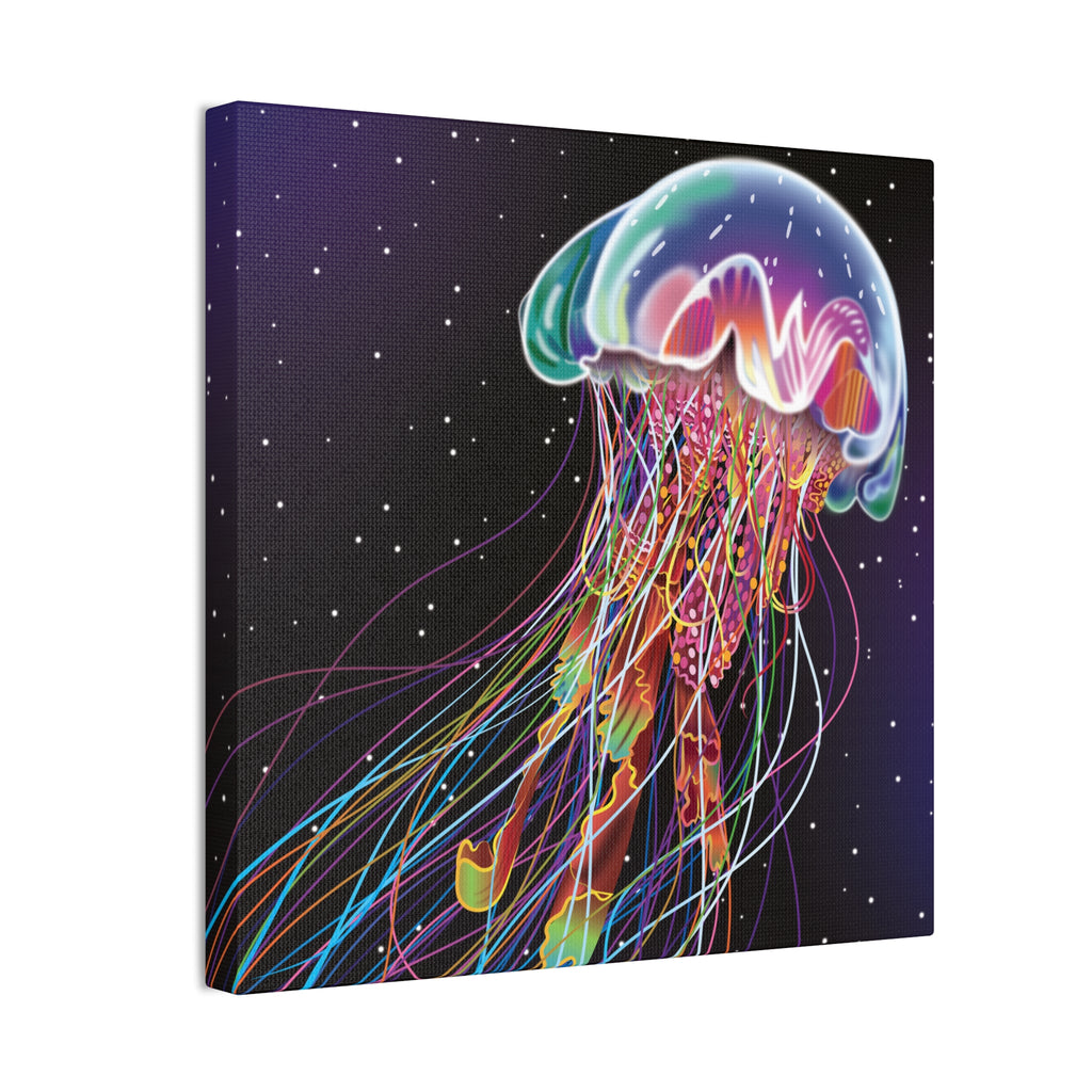 Jellyfish Nebula Canvas Print