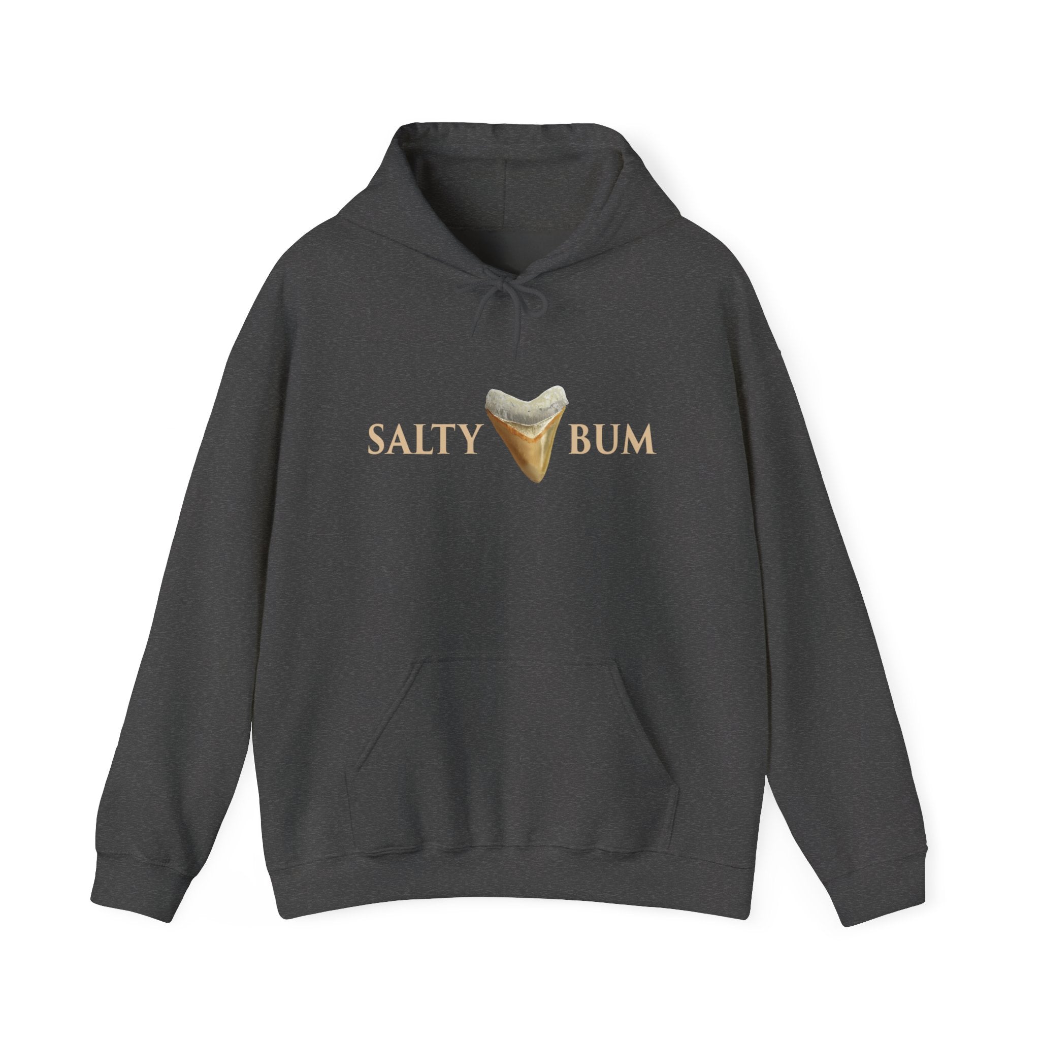 Megalodon Shark Tooth Salty Bum Hoodie