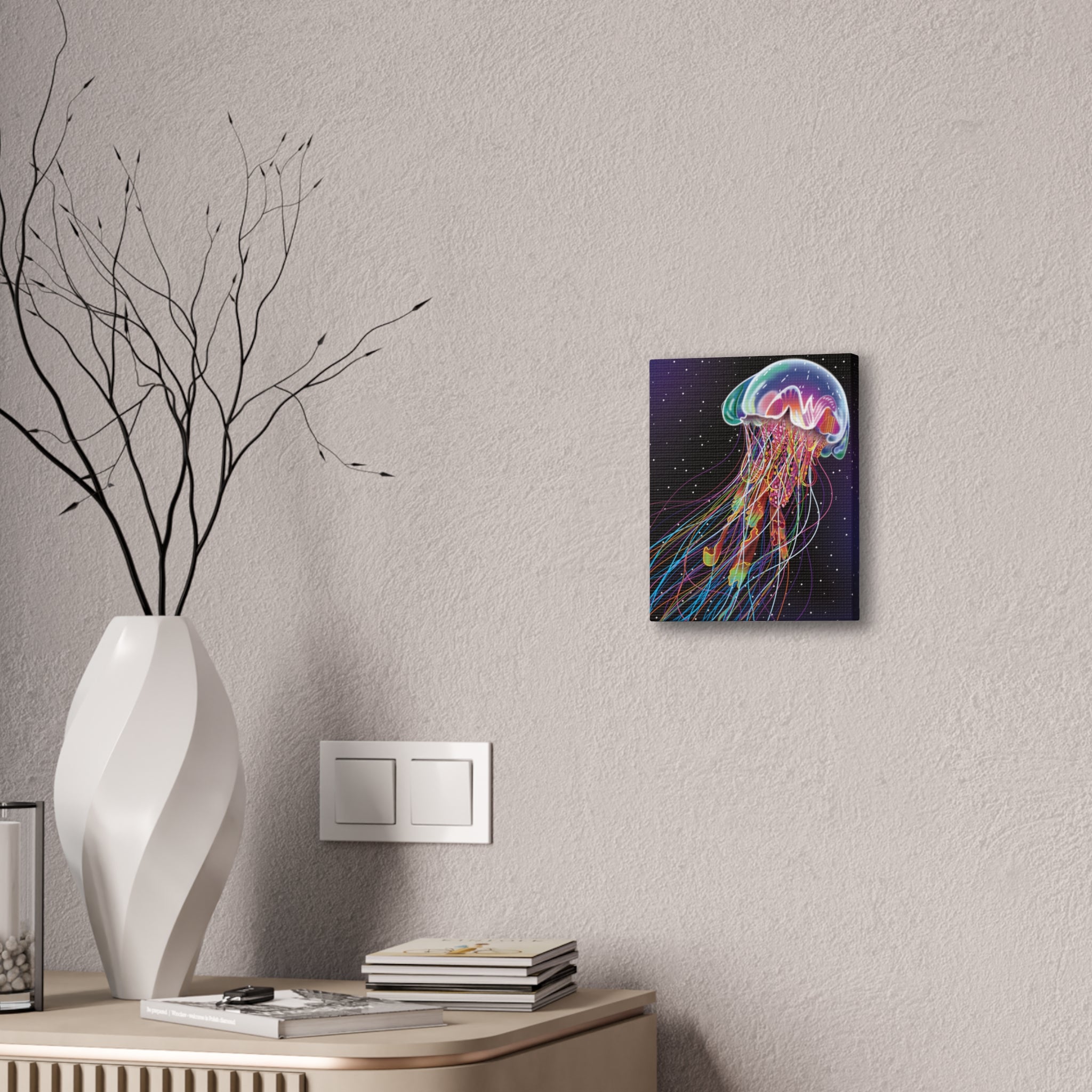 Jellyfish Nebula Canvas Print