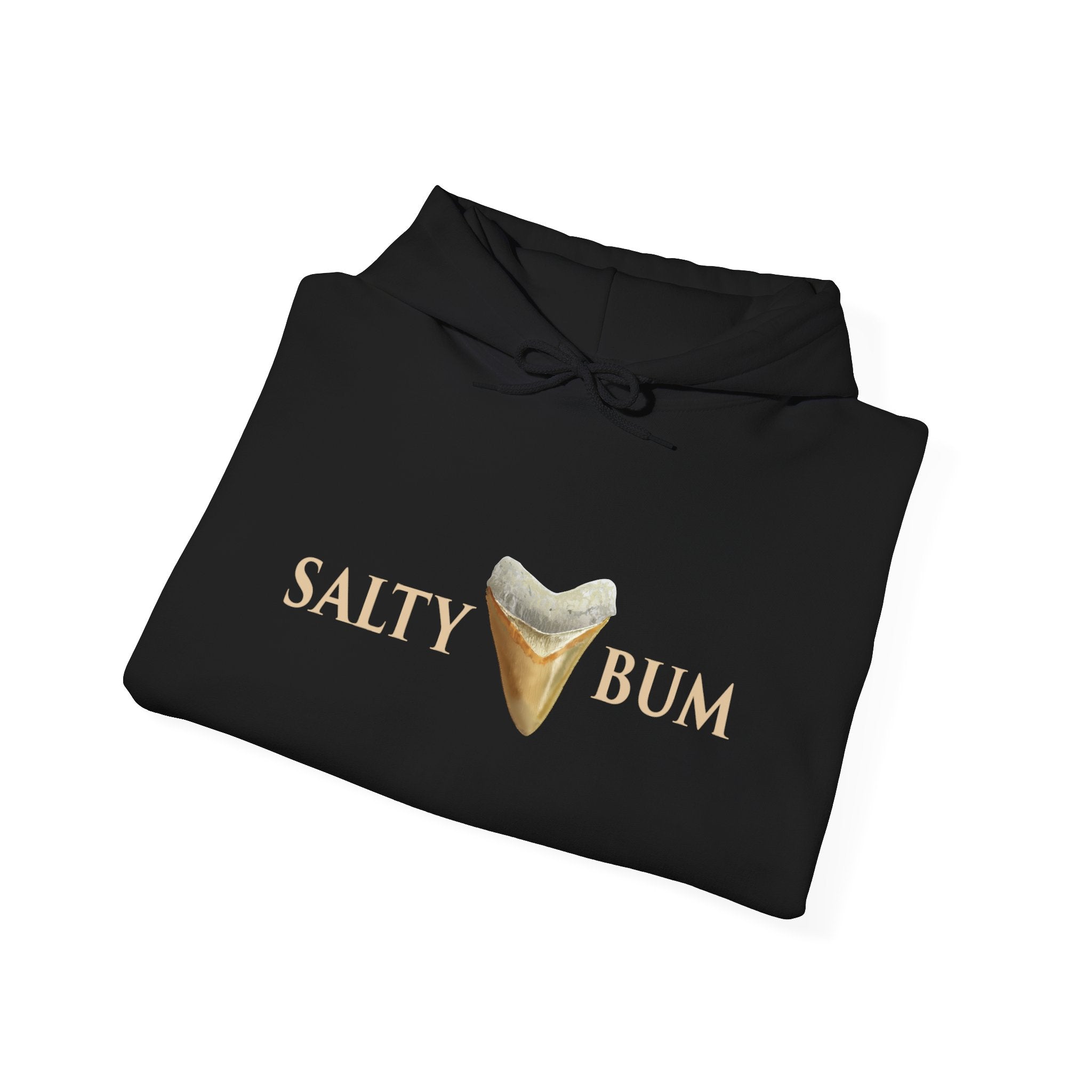 Megalodon Shark Tooth Salty Bum Hoodie