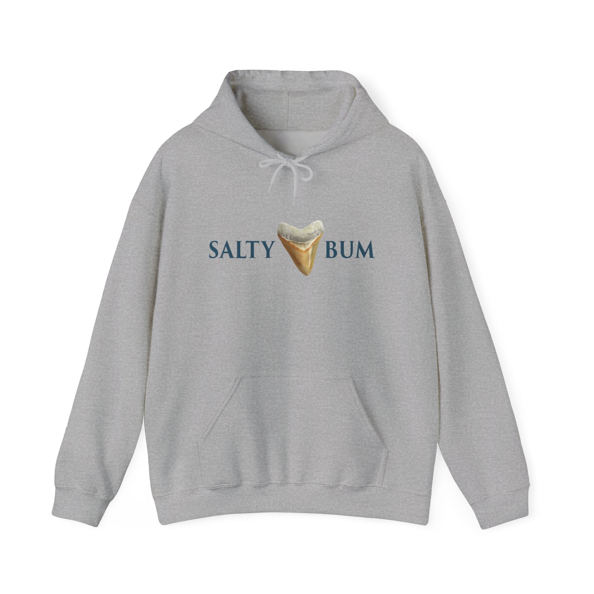 Megalodon Shark Tooth Salty Bum Hoodie