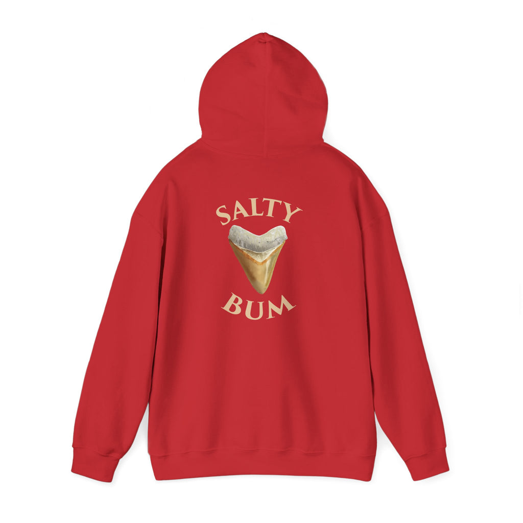 Megalodon Shark Tooth Salty Bum Hoodie