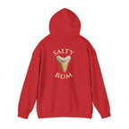 Megalodon Shark Tooth Salty Bum Hoodie