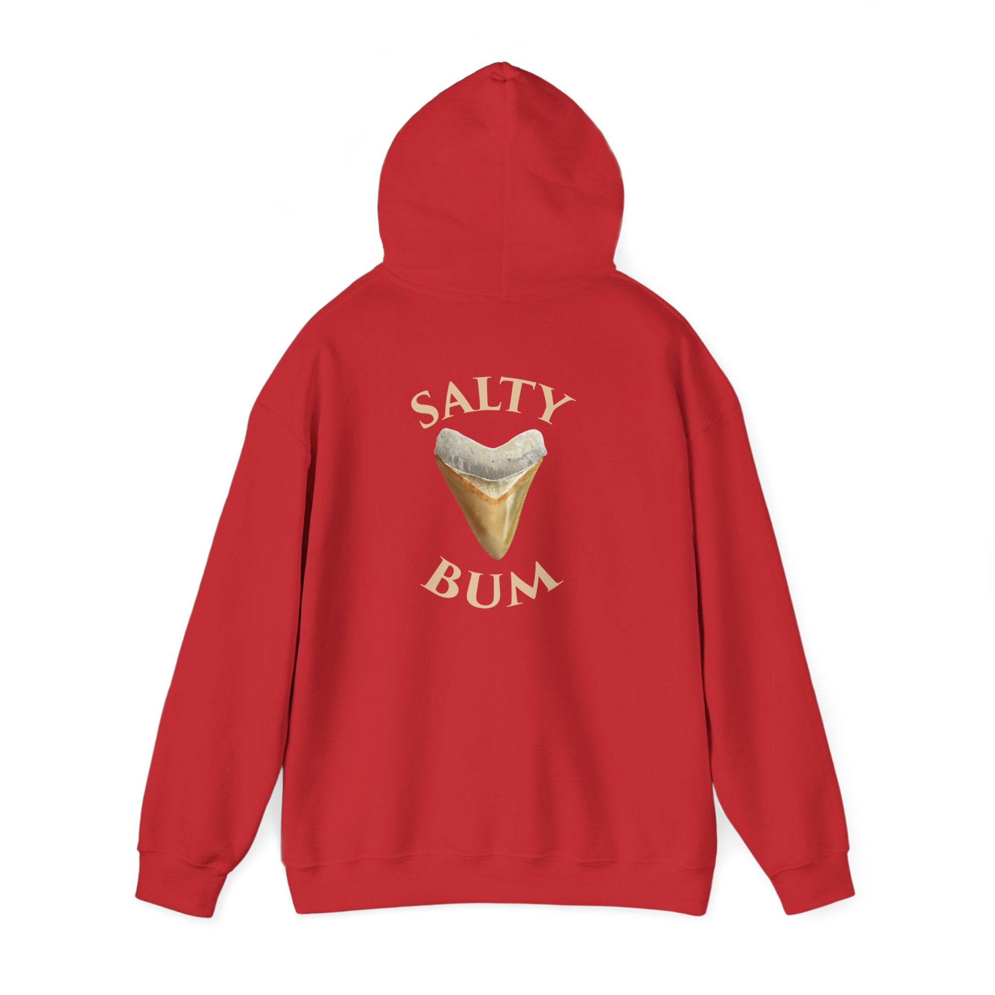 Megalodon Shark Tooth Salty Bum Hoodie