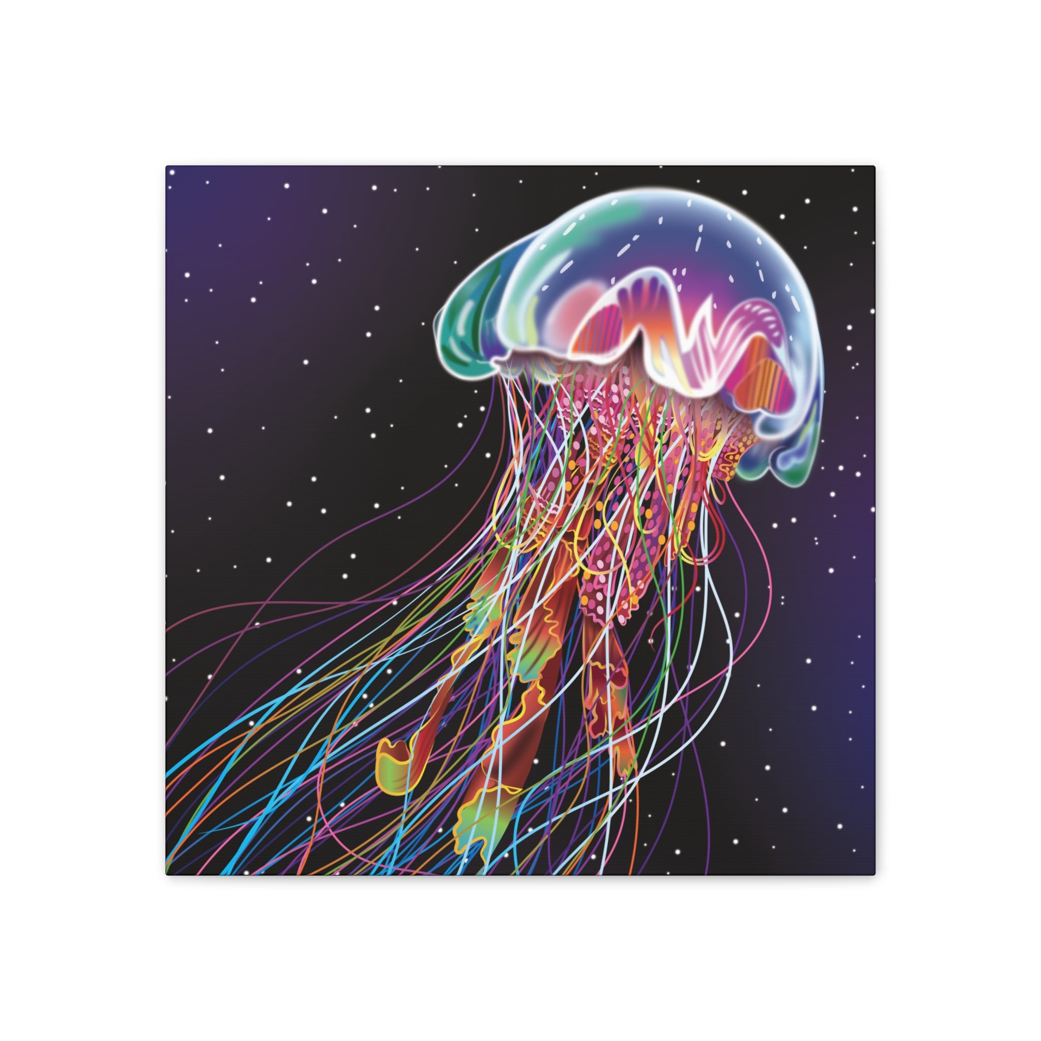 Jellyfish Nebula Canvas Print