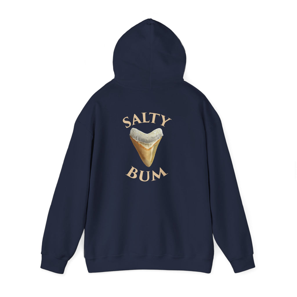Megalodon Shark Tooth Salty Bum Hoodie