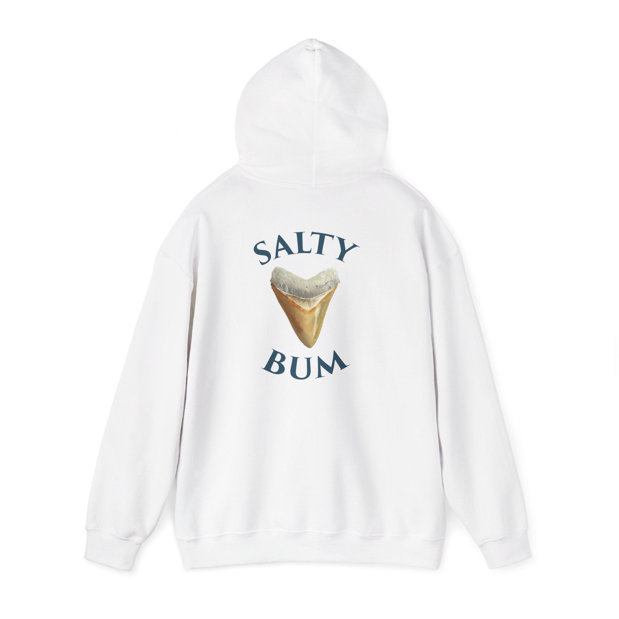 Megalodon Shark Tooth Salty Bum Hoodie