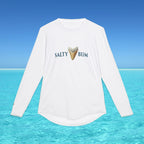 White long sleeve meg tooth front