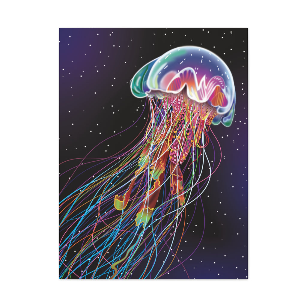 Jellyfish Nebula Canvas Print