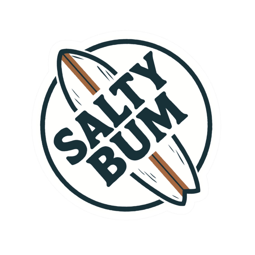 Salty Bum Surf Sticker