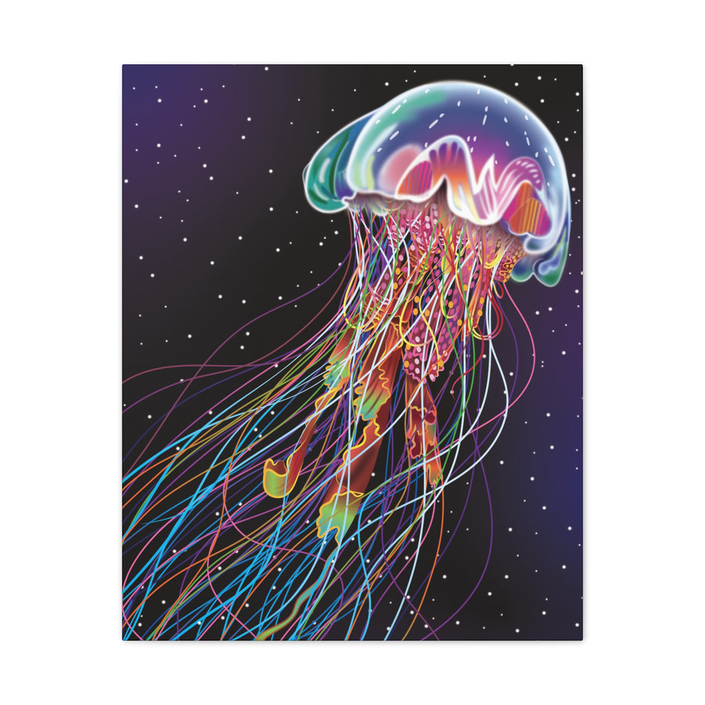 Jellyfish Nebula Canvas Print
