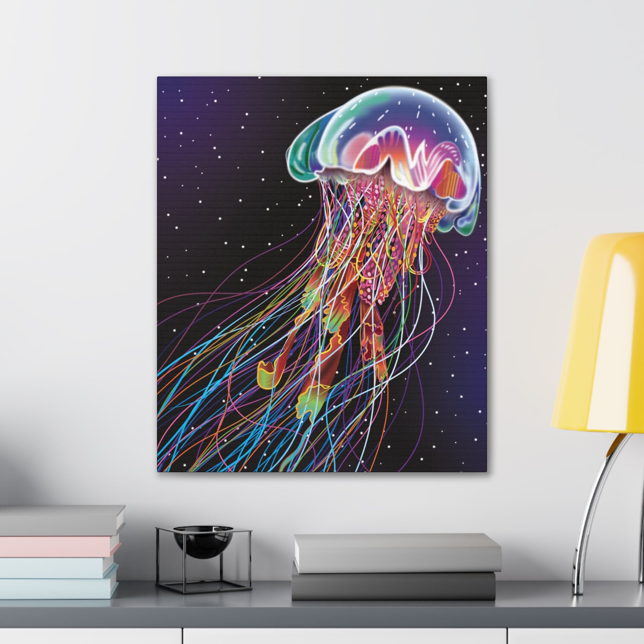 Jellyfish Nebula Canvas Print