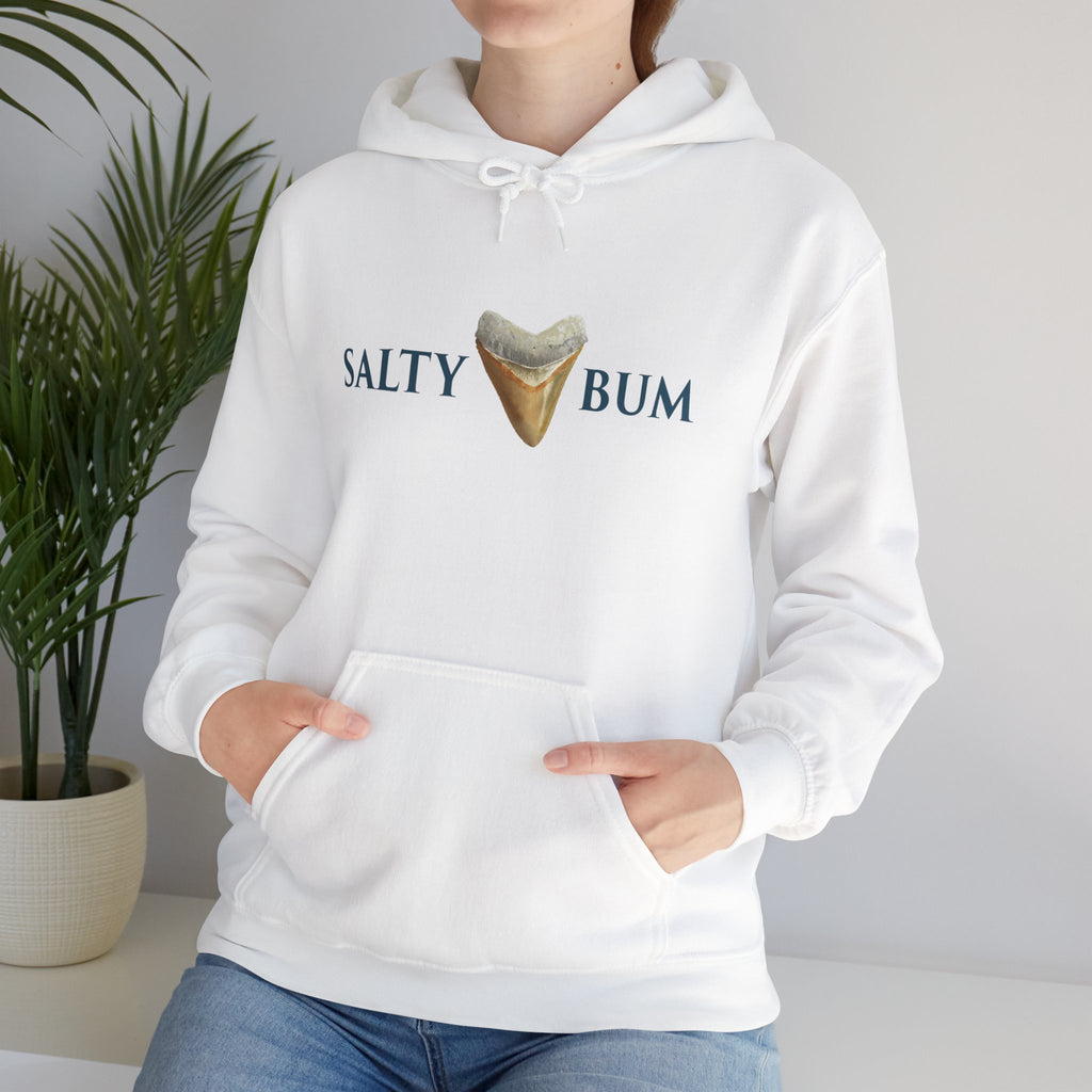 Megalodon Shark Tooth Salty Bum Hoodie