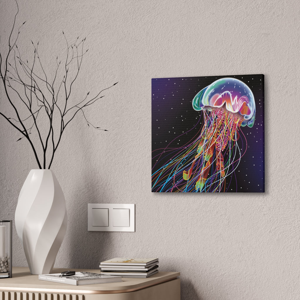 Jellyfish Nebula Canvas Print