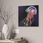Jellyfish Nebula Canvas Print